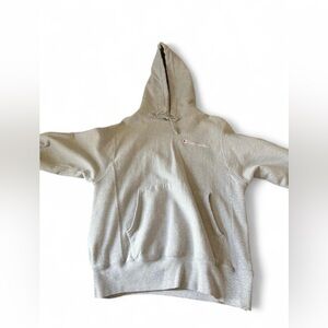 Champion Reverse Weave Gray Men's Pullover Hoodie Size S